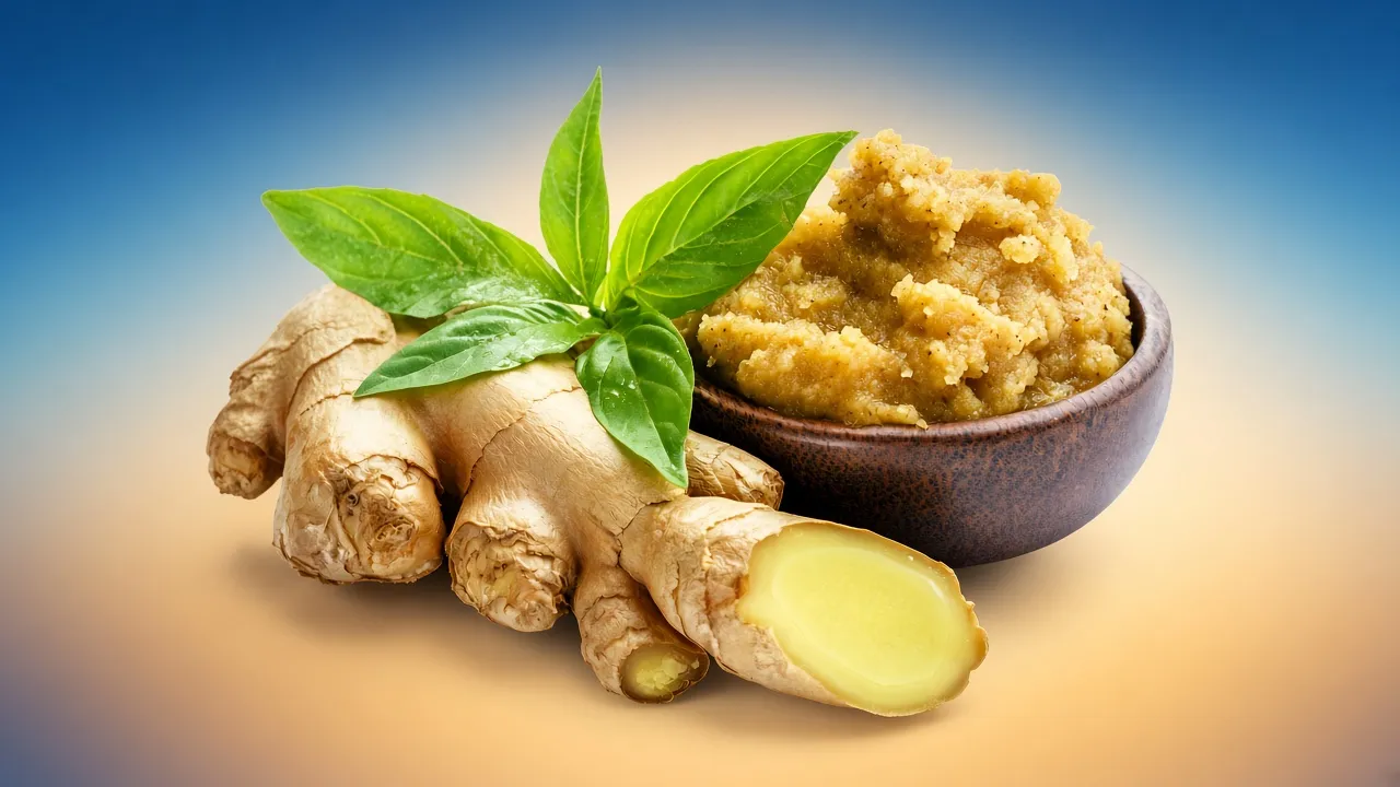 Ilustrasi herbal jahe