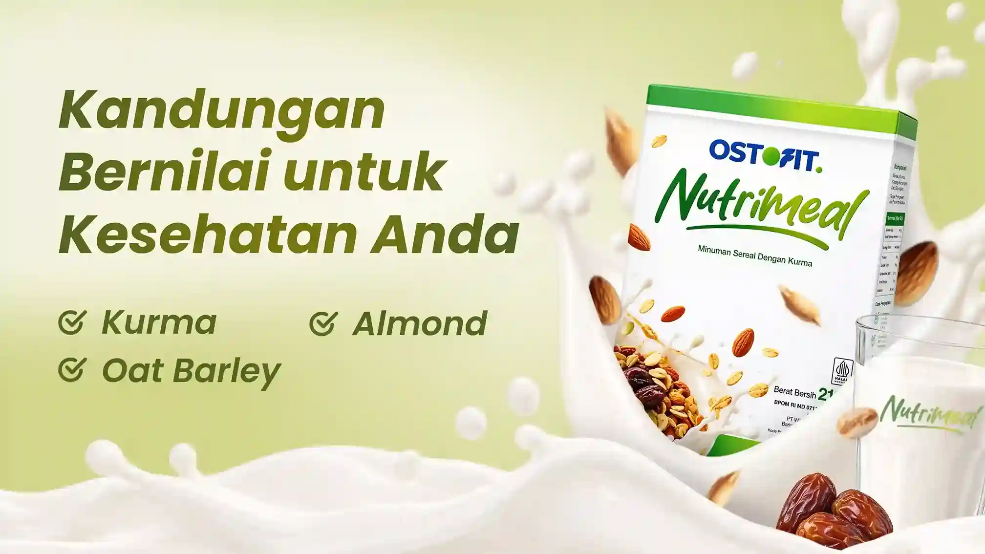 5 Kandungan Ostofit Nutrimeal dan Manfaatnya